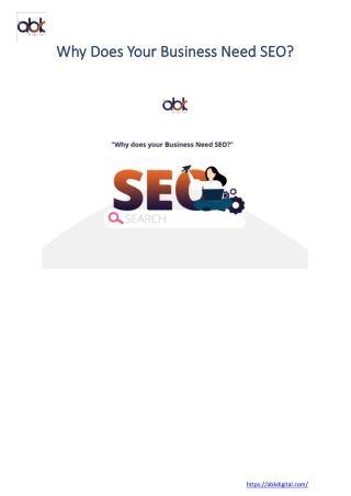 Why every business need SEO?