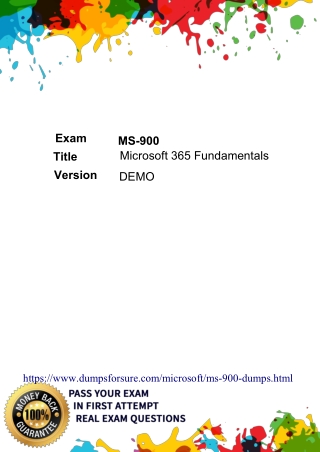MS-900 Exam Questions PDF - Microsoft MS-900 Top dumps