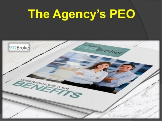 The Agency’s PEO