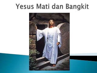 Yesus Mati dan bangkit