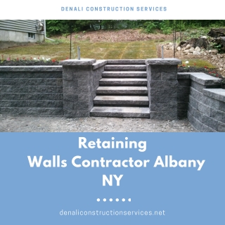 Retaining Walls Contractor Albany NY