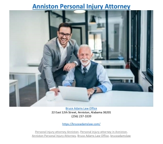 Anniston Personal Injury Attorney