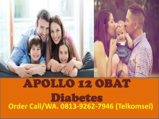 Paling Ampuh, Obat Diabetes Apollo 12  0813 9262 7946 area Kota Jambi