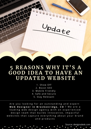 5 Reasons Why It’s A Good Idea to Have an Updated Website