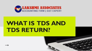 What Is TDS And TDS Return?