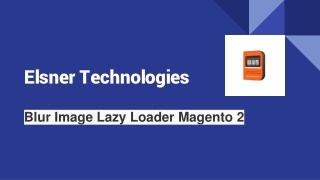 Blur Image Lazy Loader Magento 2