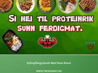 Kyllingfiletgryterett Med Pesto Risoni