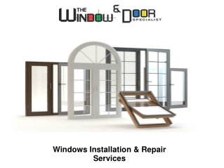 Window Supplier in GTA | Window Door Specialist