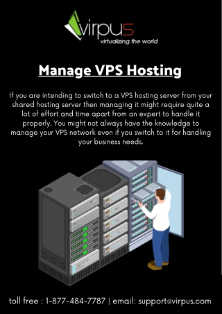 Manage vps hosting