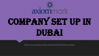 Company set up in Dubai