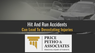 Hit And Run Accidents Can Lead To Devastating Injuries