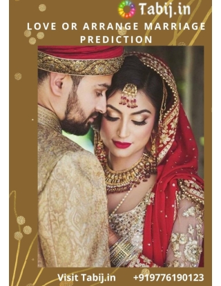 Love or Arrange Marriage Prediction by Date of Birth  919776190123