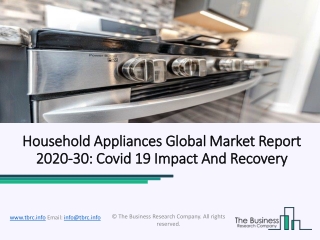 Household Appliances Market Key Regions, Leading Players Updates and Forecast to 2023