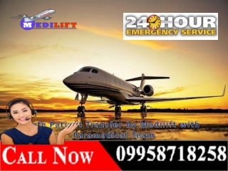 Best and Safe Medical Transport Air Ambulance Service in Ranchi