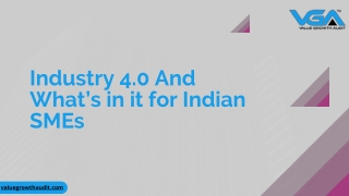 Industry 4.0 And What’s in it for Indian SMEs