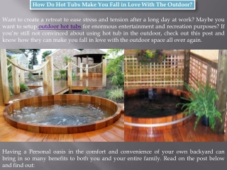 Northern Lights Cedar Tubs - Outdoor Hot Tubs