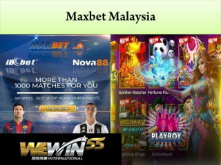 Maxbet Malaysia Casino game