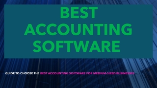 Accounting Software | Categorization & Benefits | Recent Developments | 360quadrants