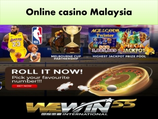 Top reasons to play at online casino Malaysia