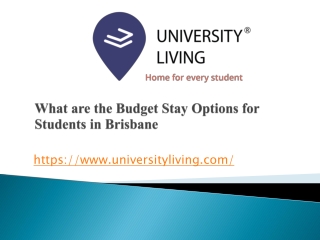 What are the Budget Stay Options for Students in Brisbane