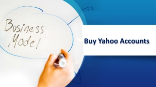 Buy Yahoo Accounts