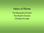 Heirs of Rome