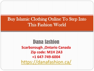Buy Islamic Clothing Online To Step Into This Fashion World