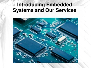 Embedded Development PPT