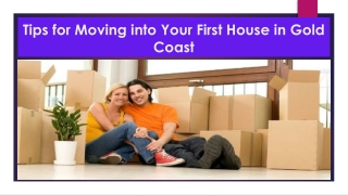 Experts Tips for Moving into Your First House