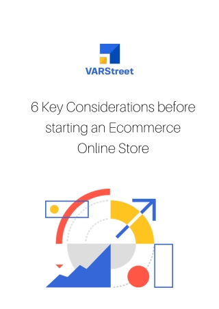 6 Key Considerations before starting an Ecommerce Online Store