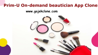 Prim-U On-demand beautician App Clone