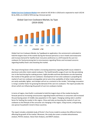 Global Cast Iron Cookware Market