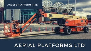 Access Platform Hire
