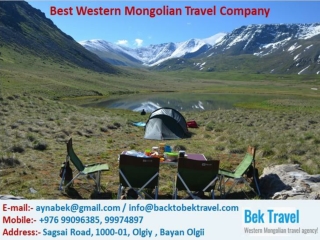 Best Travel Company for Western Mongolian Tour