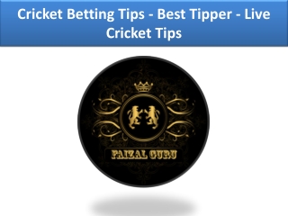 Ipl betting tips