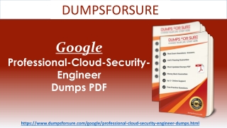 2020 Dumpsforsure Google Professional-Cloud-Security-Engineer dumps and Exam Questions
