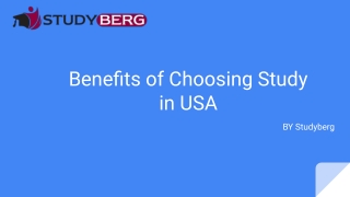 Study in USA: StudyBerg