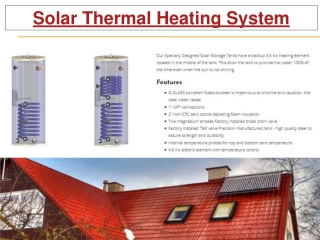 Solar Thermal Heating System