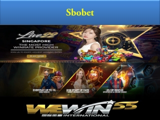 Sbobet casino is specially designed