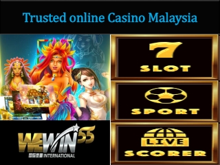The best trusted online Casino Malaysia for playing it