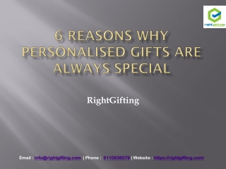 6 REASONS WHY PERSONALISED GIFTS ARE ALWAYS SPECIAL