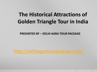 Golden Triangle Tour 3 Days
