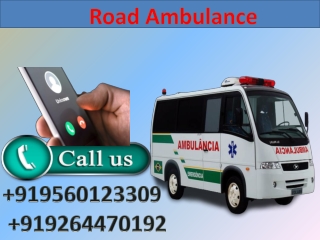 Pick Road Ambulance Service in Karol Bagh and Saket with Medivic Ambulance at Low Price