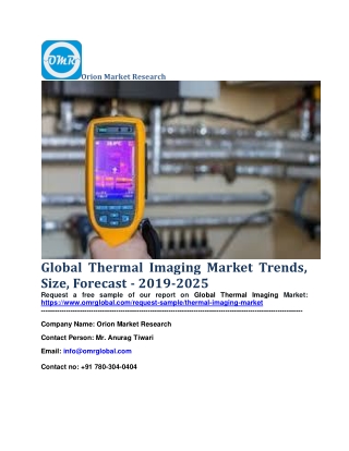 Global Thermal Imaging Market Trends, Size, Forecast - 2019-2025