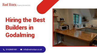 Hiring the Best Builders in Godalming