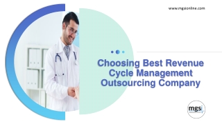 Choosing Best Revenue Cycle Management Outsourcing Company