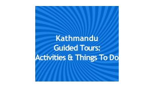 Kathmandu Tours