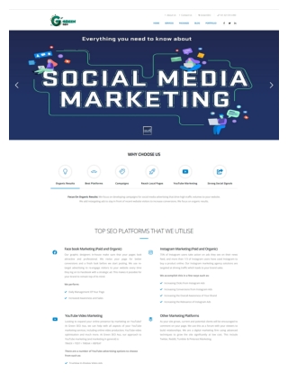 Social media marketing