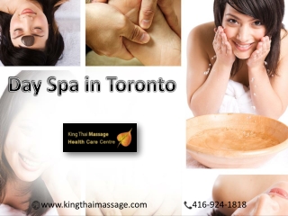 Offers available on Day Spa in Toronto packages - King Thai Massage Centre