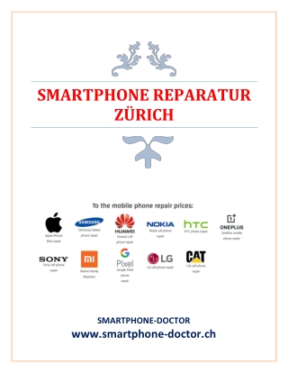 Smartphone Reparatur Zürich